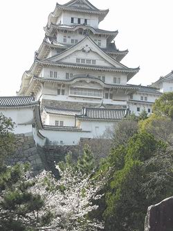 桜と姫路城２