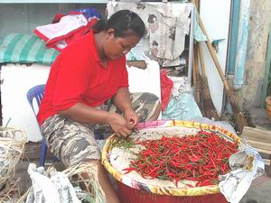 バンコク花市場（３）