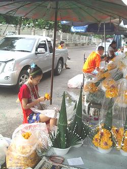 バンコク花市場（４）