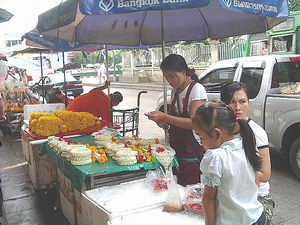 バンコク花市場（５）