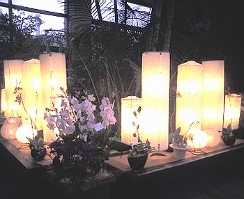 ランの館・提灯