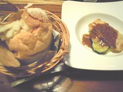 レストランchez noix（魚のランチ）