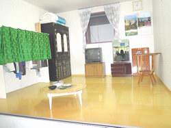 北朝鮮の中流家庭の室内（模型）