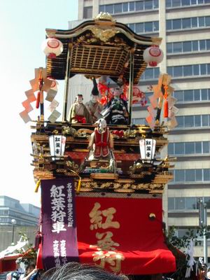 名古屋まつり（山車揃え３）