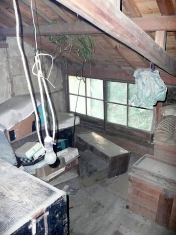 勉強部屋の内部