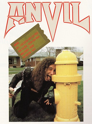 Anvil in Super Rock '84