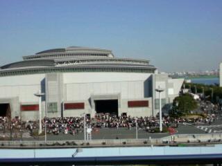 東館を企業ブース外から