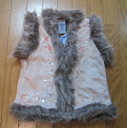 ファー付ベスト