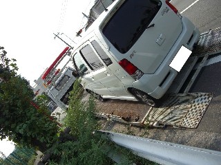 故障車・ﾜｺﾞﾝR　