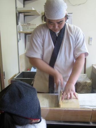 蕎麦打ち