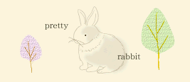 pretty rabbit