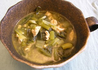 小松菜の中華スープ.JPG