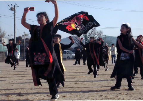 19.ふれあい夢広場の演舞写真♪