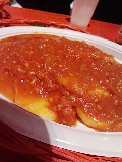 polenta di salsiccia