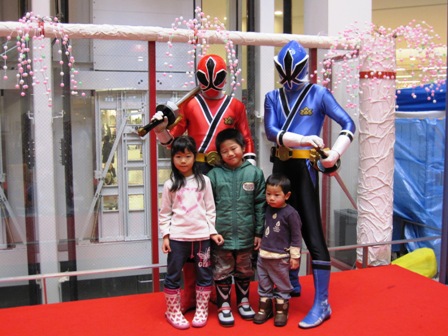 シンケンジャー記念撮影