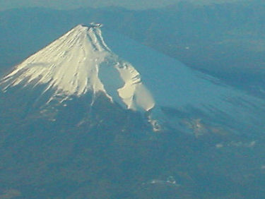 クッキリと見える富士山