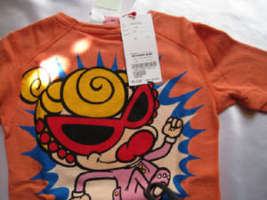 ヒステリックミニ★ロンＴ　オレンジ