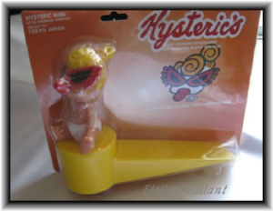 ヒステリックミニ★ドアストッパー　黄色