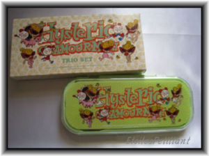 ヒステリックミニ★箸フォーク&スプーン3点セット　グリーン