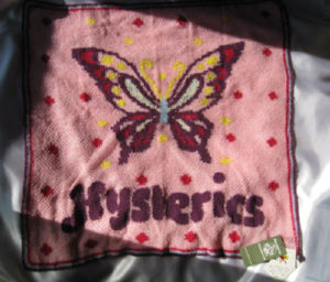 ヒステリックミニ　おくるみ&ブランケット　ピンク