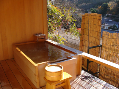 部屋の露天風呂