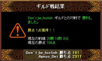 Dont_be_foolish結果