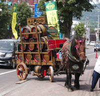 小樽ビールの馬