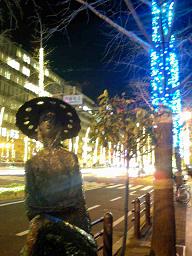 blog御堂筋の銅像と　1.JPG