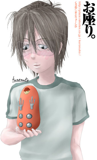 電脳コイル ハラケンのillustと9話の感想 ぬこまとillust自由帳 W 楽天ブログ