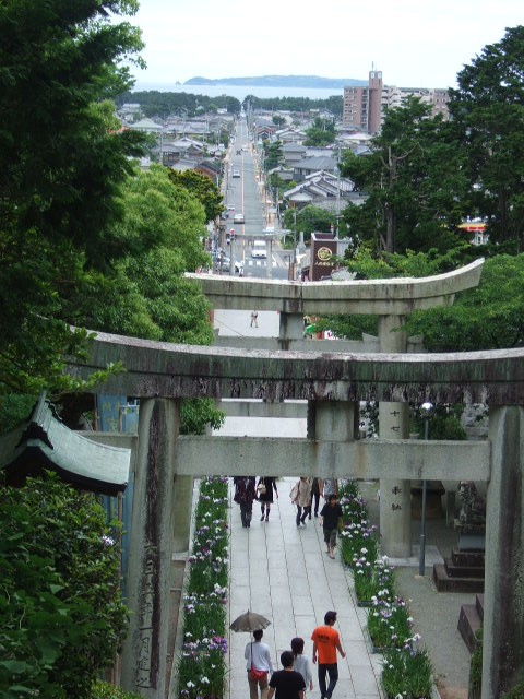 海へ続く道