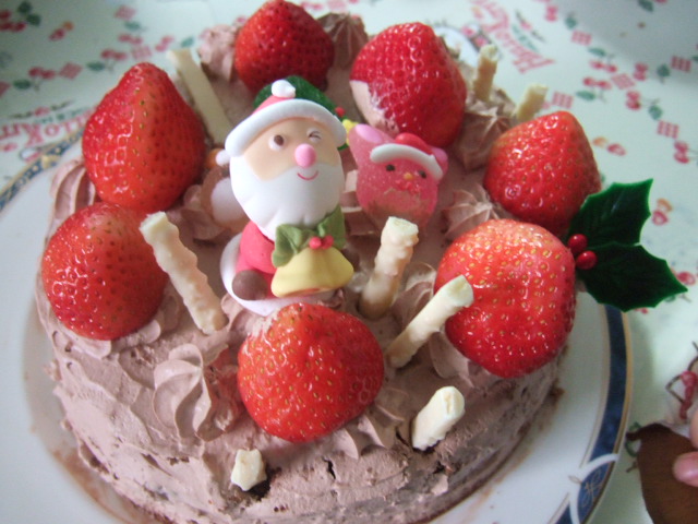 クリスマス手作りケーキ