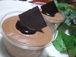 チョコレートムース
