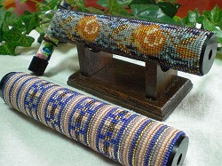 ビーズ織り万華鏡