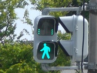歩行者信号青