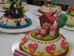 製菓衛生士科２年生の作品