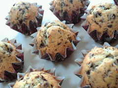 チョコ入りミニカップケーキ