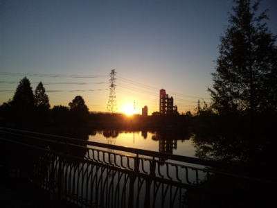 ２１・・・朝日