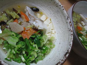 １８・・・ばんごはん