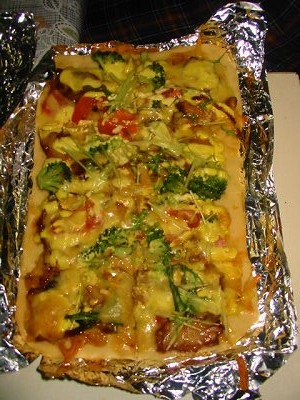 12/30テリヤキチキンピザ