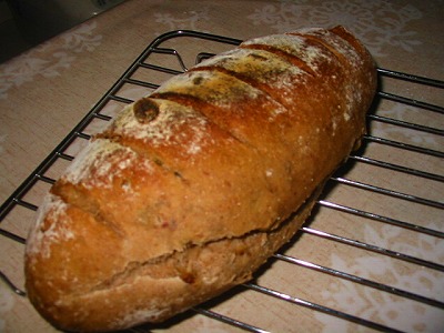 2/3みかん酵母のずんぐりパン