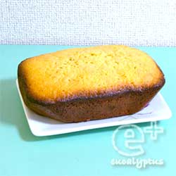 090520 ホームベーカリーでオレンジパウンドケーキ-焼き上がり全形