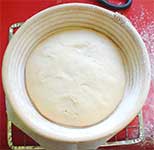 ケフィア酵母のシンプルカンパーニュ(2)二次発酵後