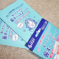 鼻す～っとシート2