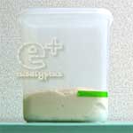 ホシノ丹沢酵母でオレンジ食パン - タッパーで一次発酵開始