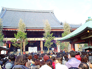 2007浅草寺へ初詣 1-本堂