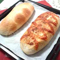 「１ＣＷ」で「で～んパン」風（ホームベーカリー&ヘルシオ / １ＣＷ / パネトーネマザー）焼き上がり