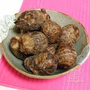 111026 さといもをヘルシオで調理