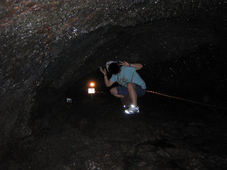洞窟探検！
