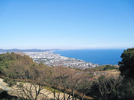 本丸跡からの風景