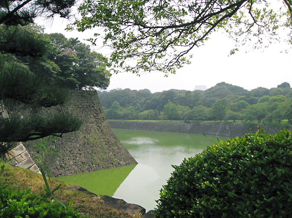 北桔橋門からの風景